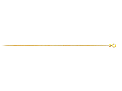 Chaîne maille Vénitienne 0,90 mm, 45 cm, Or jaune 18k - Image Standard - 1