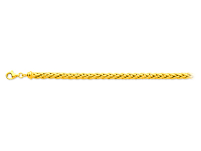 Chaîne maille Palmier 5 mm, 45 cm, Or jaune 18k - Image Standard - 1