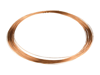 Fil rond Cuivre recuit 0,30 mm, couronne de 15 mètres - Image Standard - 1