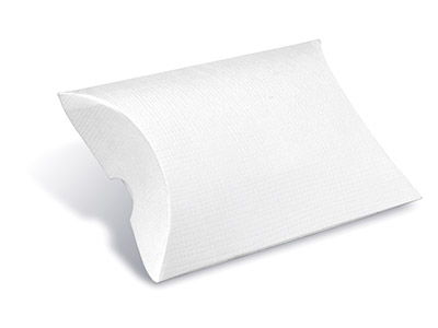 Emballage Berlingot7 x 7 x 2,5 cm, Carton blanc, pack de 10 - Image Standard - 1