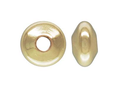 Intercalaire rondelle 3,60 mm, Gold filled, sachet de 5 - Image Standard - 1