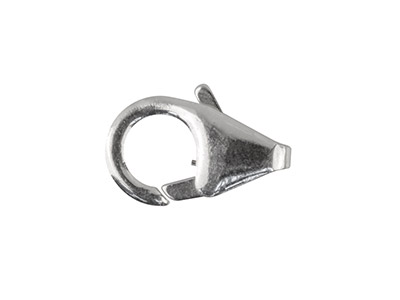 Fermoir Menotte sans anneau 10 mm, Argent 925 - Image Standard - 1