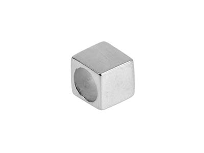 Intercalaire Cube 6 x 6 mm, Argent 925, sachet de 3 - Image Standard - 1