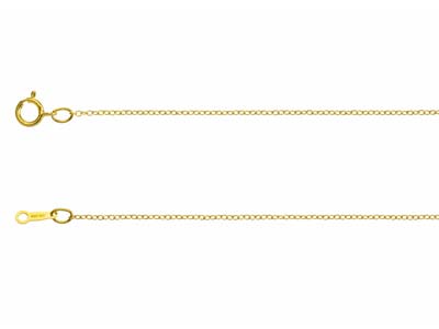 Chaîne maille Forçat 1,20 mm, 40 cm, Gold filled - Image Standard - 1
