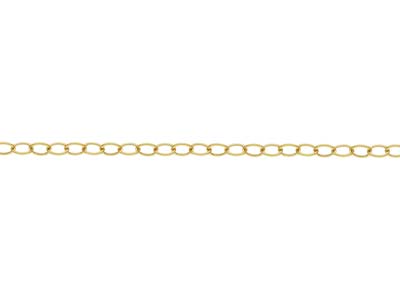 Chaîne maille Forçat 2,20 mm, Gold filled - Image Standard - 1